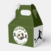 サッカーの一歳目切り1歳の誕生日 フェイバーボックス (正面サイド)