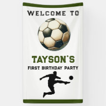 サッカーの一歳目切り1歳の誕生日