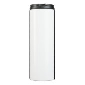 サッカーの上品な黒白を愛する女の子 タンブラー (裏面)