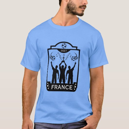 サッカーの世界の最終贈り物 Tシャツ (正面)