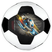 サッカーの世界大会 サッカーボール (回転)