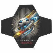 サッカーの世界大会 サッカーボール (フラット)