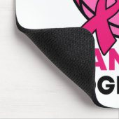 サッカーの乳がんリブでがんに取り組む マウスパッド (コーナー)