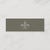 サッカーの優雅さ スキニー名刺 (裏面)