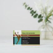 サッカーの優雅 名刺 (スタンド正面)