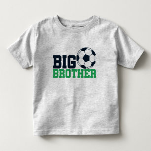 サッカーの兄Tシャツ トドラーTシャツ