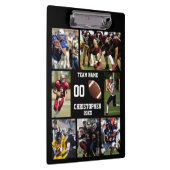 サッカーの写真コラージュ クリップボード (右)