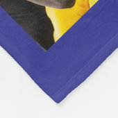 サッカーの写真コラージュ フリースブランケット (角)