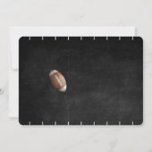 サッカーの写真招待状 招待状 (裏面)