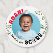 サッカーの写真 フェイバータグ (正面)