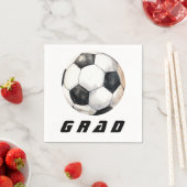 サッカーの卒業党 スタンダードカクテルナプキン (インサイチュ)