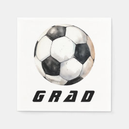 サッカーの卒業党 スタンダードカクテルナプキン