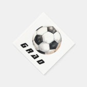 サッカーの卒業党 スタンダードカクテルナプキン (角)
