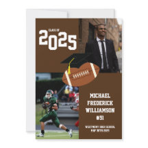 サッカーの卒業式スポーツブラウン発表