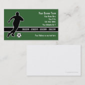 サッカーの名刺 名刺 (正面/裏面)