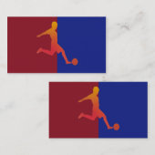 サッカーの名刺 名刺 (正面/裏面)