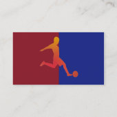 サッカーの名刺 名刺 (裏面)