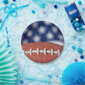 サッカーの国旗 ペーパープレート (パーティー)