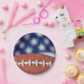 サッカーの国旗 ペーパープレート (パーティー)