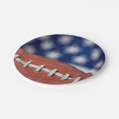 サッカーの国旗 ペーパープレート (アングル)