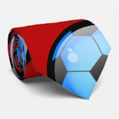 サッカーの壁紙 ネクタイ (ロール)