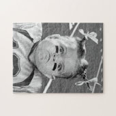 サッカーの女の子 ジグソーパズル (横)