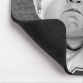 サッカーの女の子 マウスパッド (コーナー)