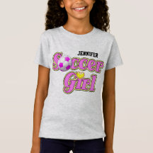 サッカーの女の子