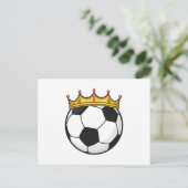 サッカーの女王 ポストカード (スタンド正面)