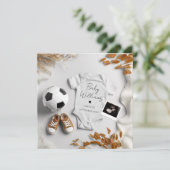 サッカーの妊娠発表 招待状 (スタンド正面)