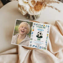 サッカーの始球式 1歳の誕生日