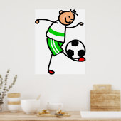 サッカーの子 ポスター (キッチン)