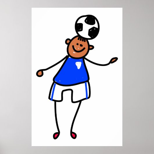 サッカーの子 ポスター (正面)