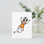 サッカーの子 ポストカード (スタンド正面)
