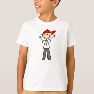 サッカーの審判員 Tシャツ