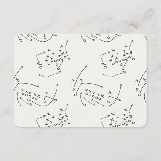 サッカーの小さな全てのスター本ベビー挿入 エンクロージャーカード (裏面)