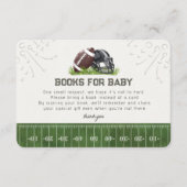 サッカーの小さな全てのスター本ベビー挿入 エンクロージャーカード (正面)