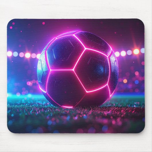 サッカーの巨大スタジアム マウスパッド (正面)