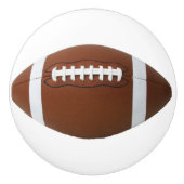 サッカーの引き出しプル、スポーツの引き出し子供をプル セラミックノブ (正面)