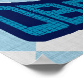 サッカーの強迫観念を疑わないプリント ポスター (角)