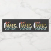 サッカーの恋人食べのスリープサッカーリピート ペットボトルラベル (シングルラベル)