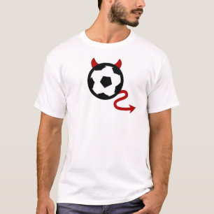 サッカーの悪魔 Tシャツ