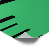 サッカーの成長図 ポスター (角)