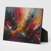 サッカーの戦士 フォトプラーク (側面)