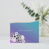 サッカーの招待バー（ユダヤ教の）バル・ミツバー 招待状 (スタンド正面)