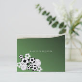 サッカーの招待バー（ユダヤ教の）バル・ミツバー 招待状 (スタンド正面)