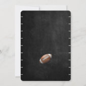 サッカーの招待状 招待状 (裏面)