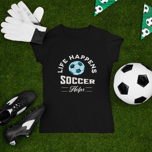サッカーの救済命 Tシャツ