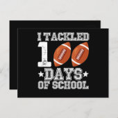 サッカーの日100人に挑戦 ポストカード (正面/裏面)