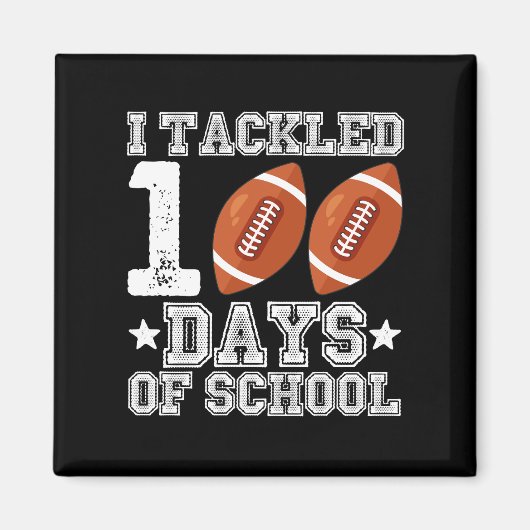 サッカーの日100人に挑戦 マグネット (正面)